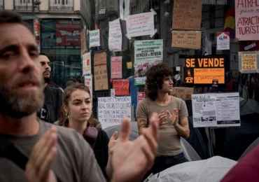 Criza locuințelor din Spania: Protest masiv la Madrid, incidente în Valencia (Video)