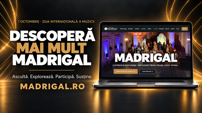 De Ziua Muzicii, Madrigal lansează un nou website