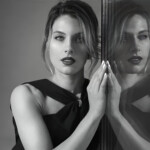 Olha Kharlan, într-o ținută elegantă, având aceeași grație ca atunci când se duelează - Foto: Instagram/ Olha Kharlan Olha Kharlan, în rochie de seară