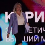 Karin Kneissl, conferință Moscova